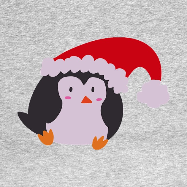 Christmas Hat Penguin by saradaboru